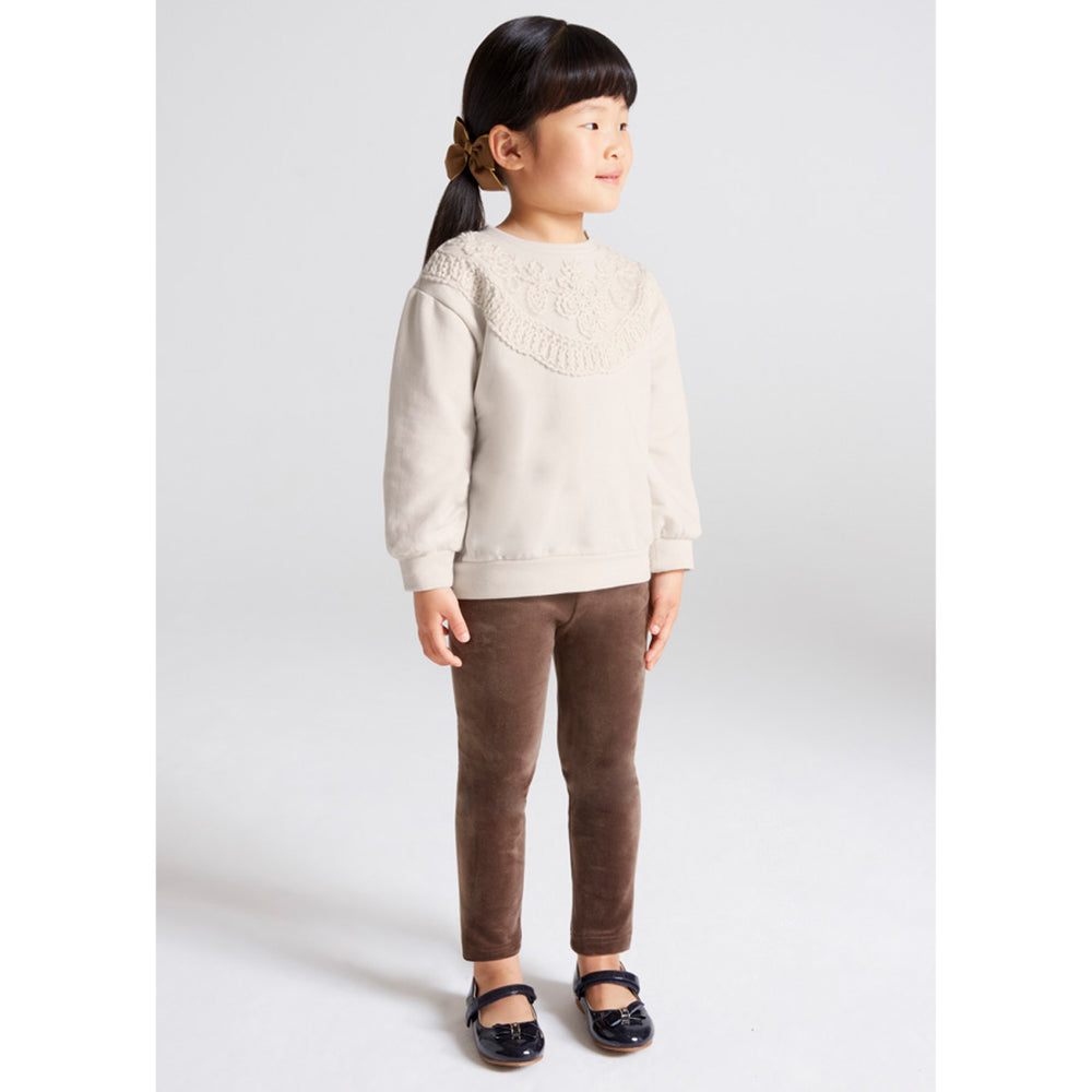 Mocha Brown Velvet Leggings