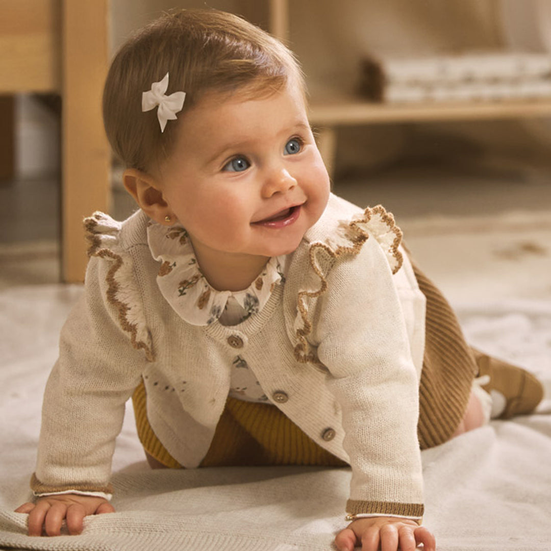 Cream 3-Piece Knit Set