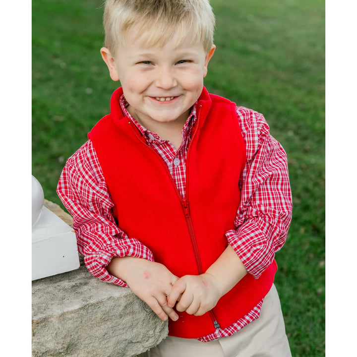 Red Mills Fleece Vest