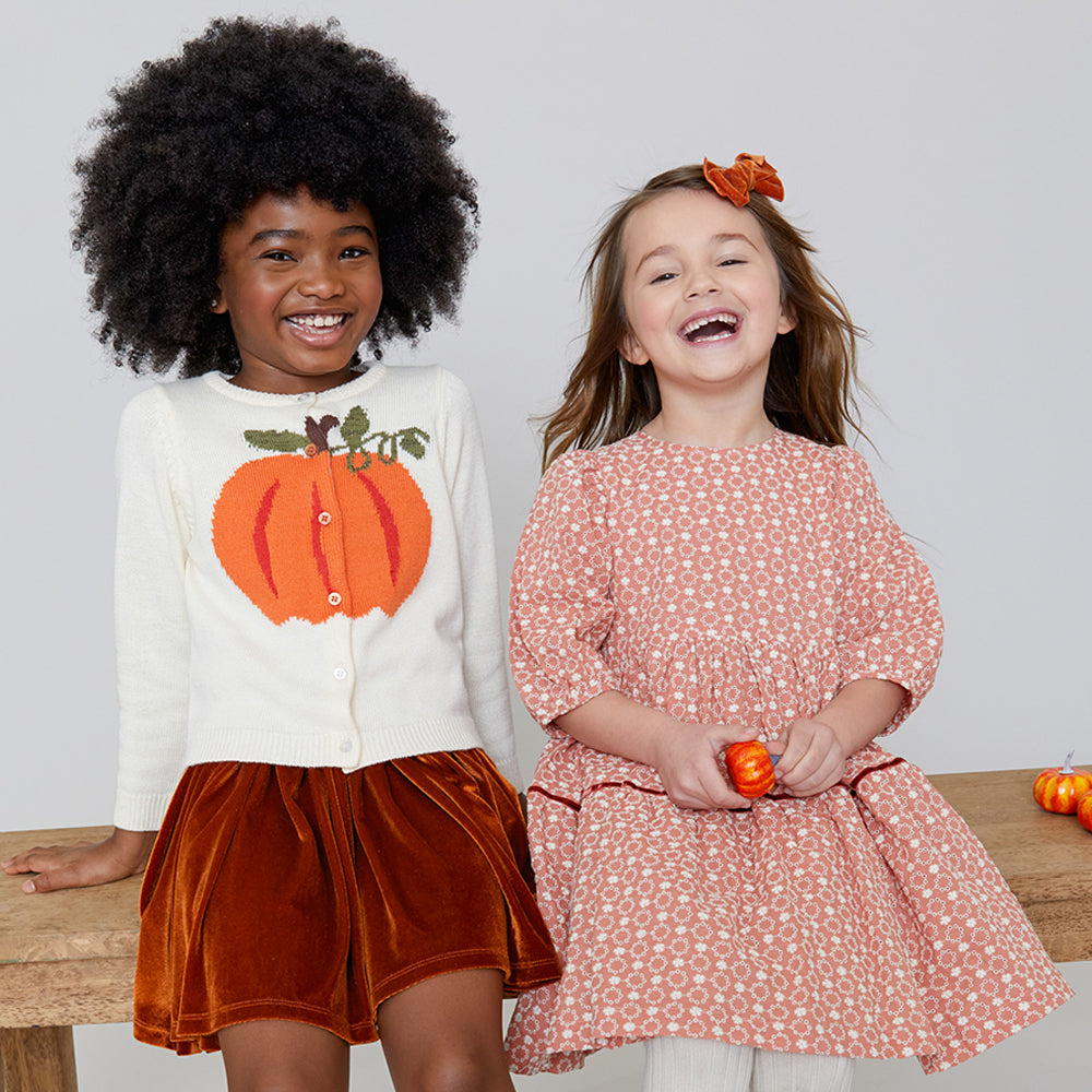 Cream Pia Pumpkin Sweater