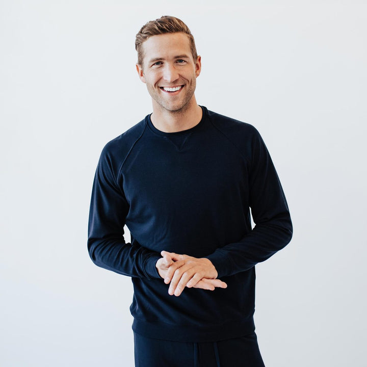 Men's Ultra-Soft Bamboo Pullover Crew