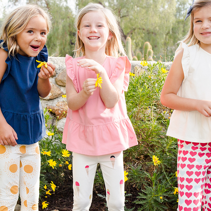 Multi Ice Cream Organic Legging
