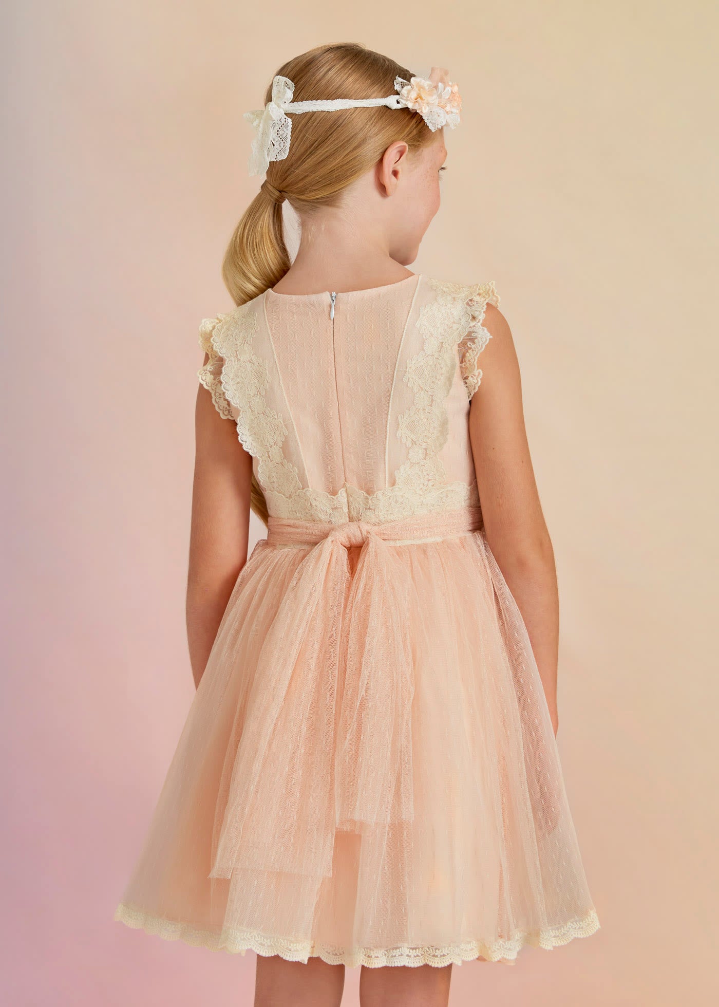 Nectar Tulle Plumeti Dress