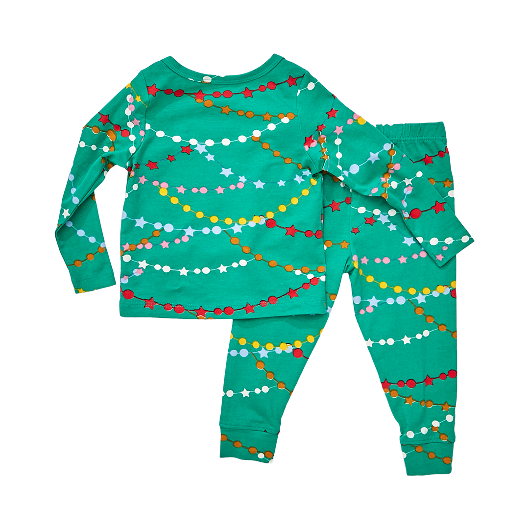 Holiday Garland Baby/Kid/Adult Organic Holiday PJ Set