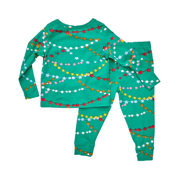 Holiday Garland Baby/Kid/Adult Organic Holiday PJ Set