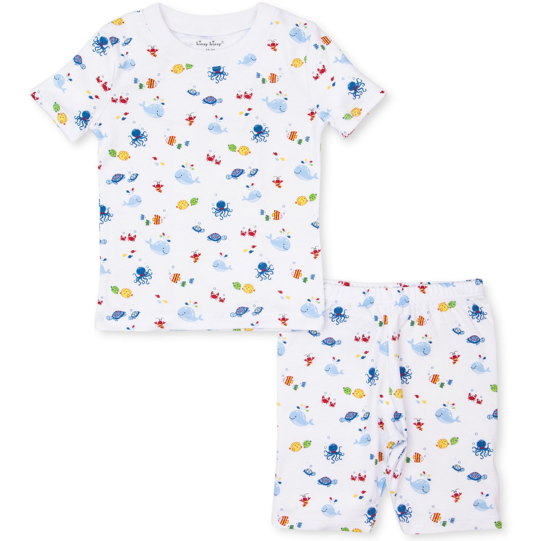 Ocean Oasis Short Sleeve Pajama Set