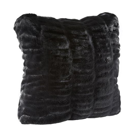 Onyx Mink Couture Collection Pillow