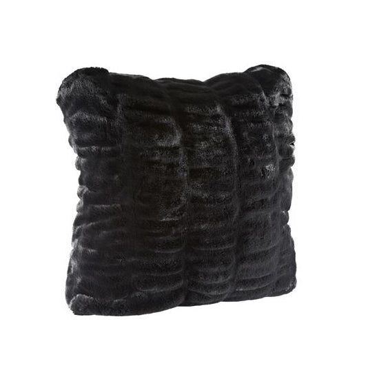 Onyx Mink Couture Collection Pillow