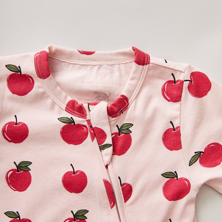 Strawberry Cream Apples Organic Romper