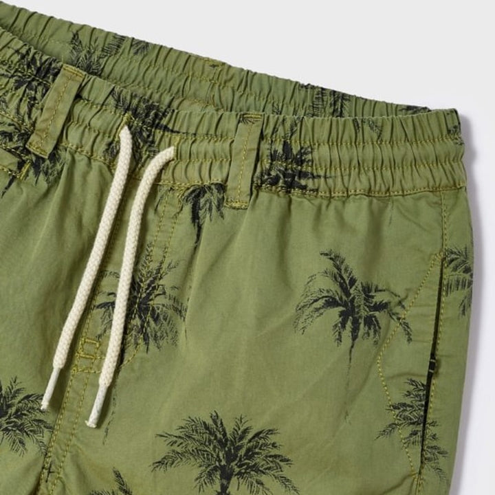 Green Palm Tree Shorts