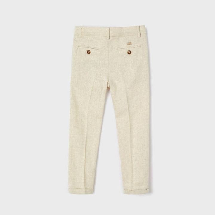 Oat Linen Chino Dress Pant