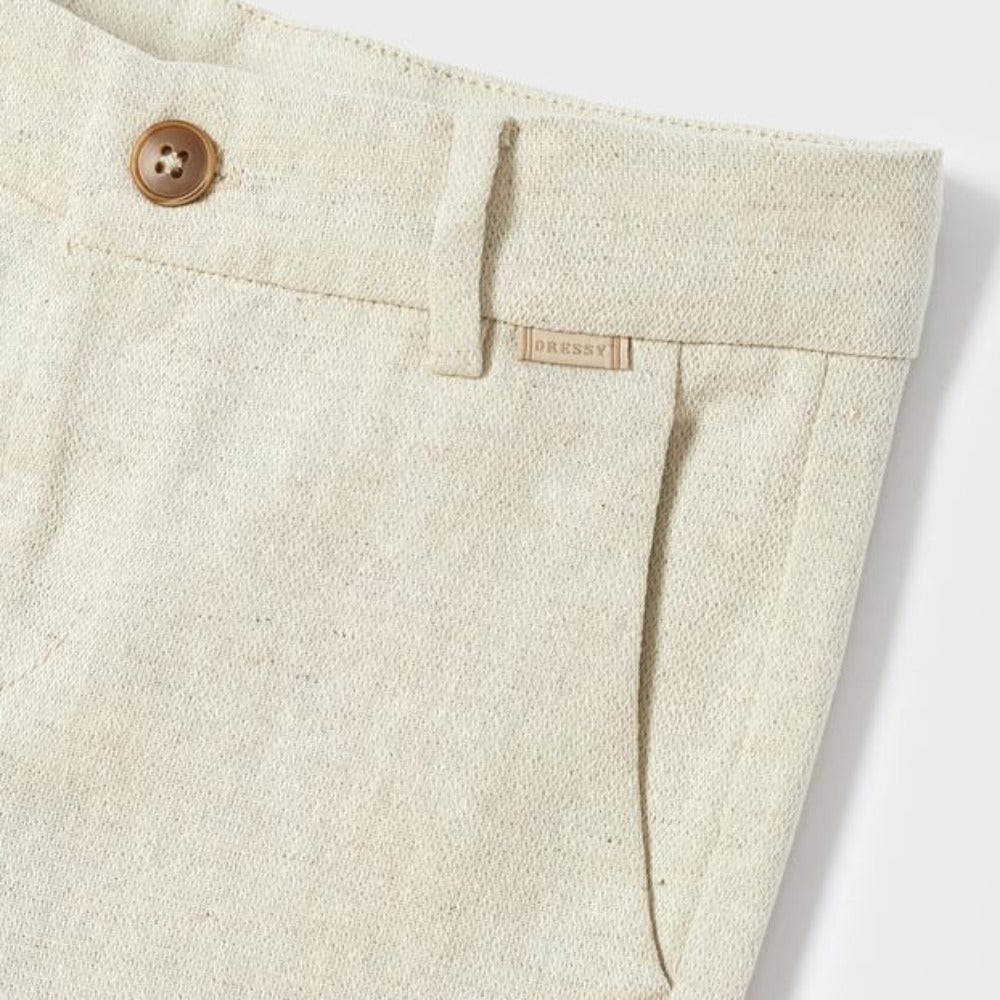 Oat Linen Chino Dress Pant