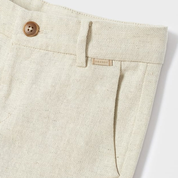 Oat Linen Chino Dress Pant
