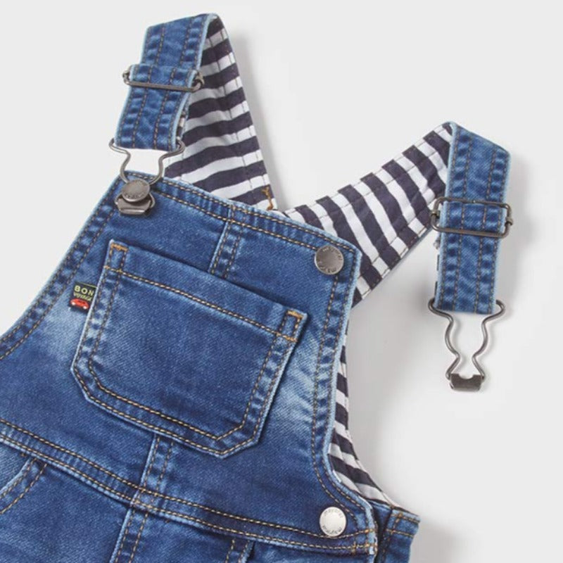 Denim Short Overalls