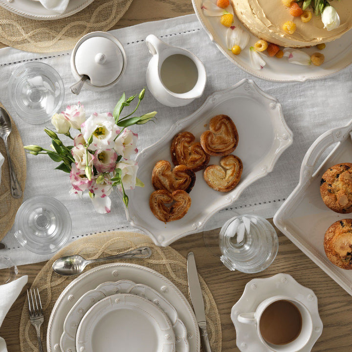 Berry & Thread 14" Hostess Tray - Whitewash