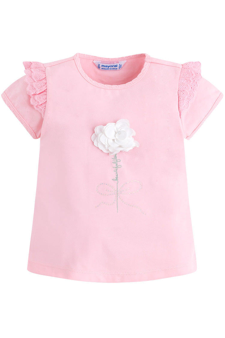 Mayoral - Pink Floral T-Shirt - kkgivingtree - K&K's