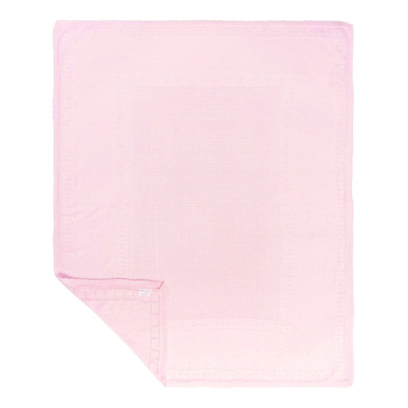 Pink Knitted Blanket