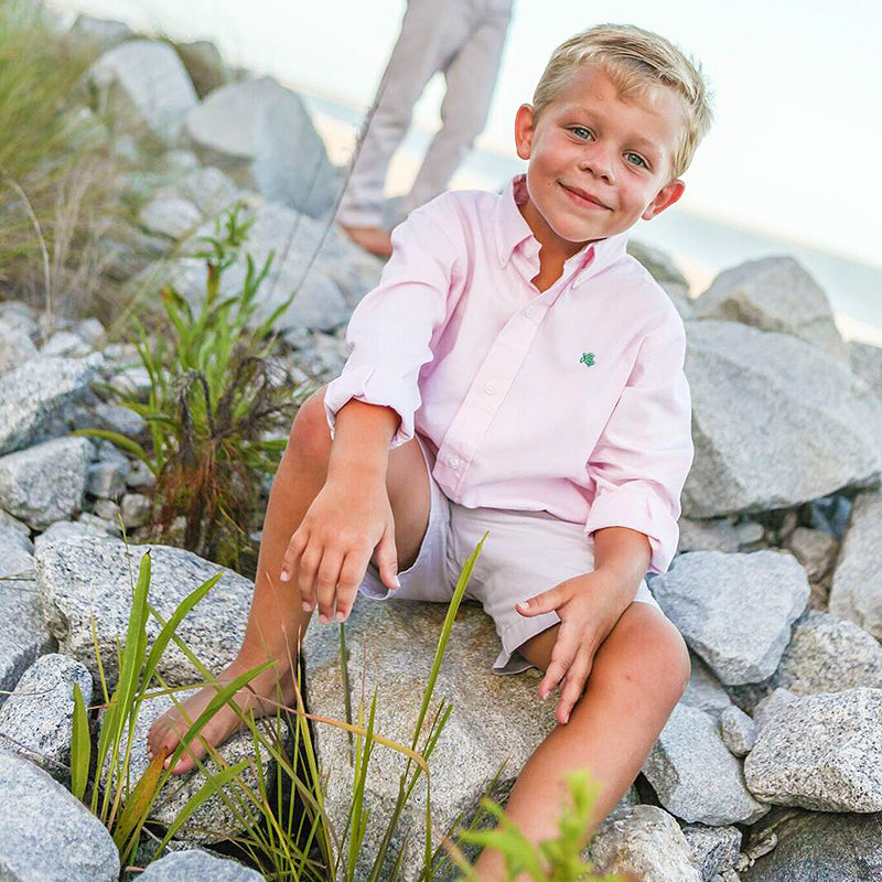 Bailey Boys - Pink Oxford Button Down Shirt - kkgivingtree - K&K's Giving Tree