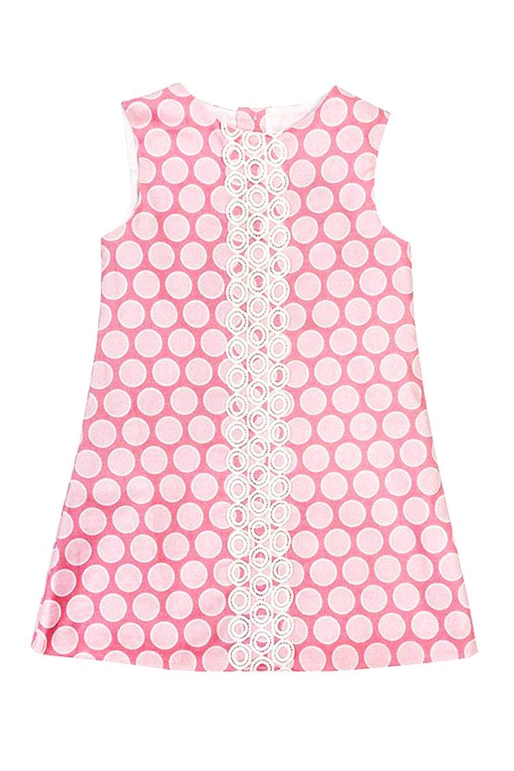 Bubblegum Dot A-Line Dress