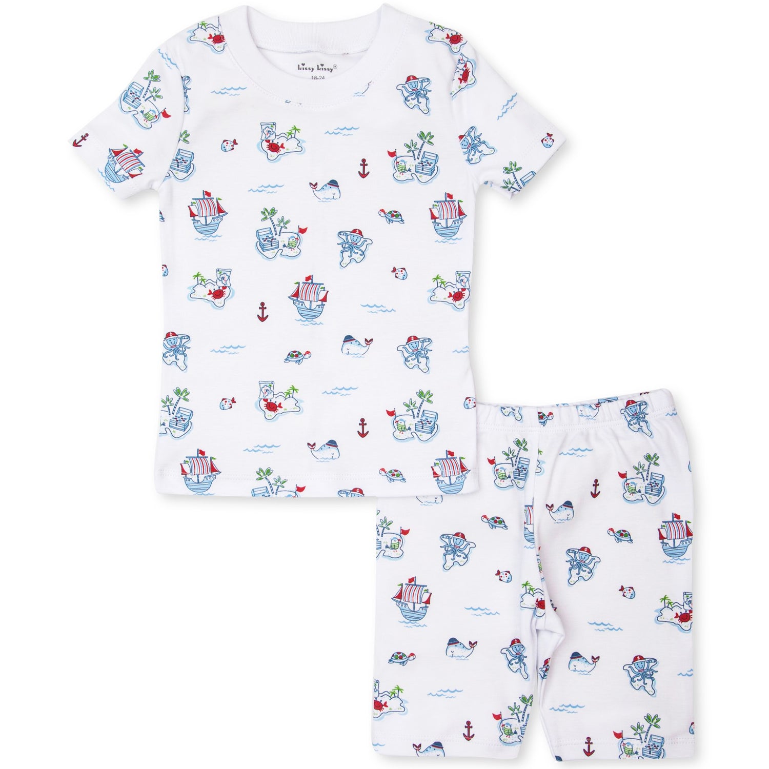 Pirates Ahoy Short Pajama Set