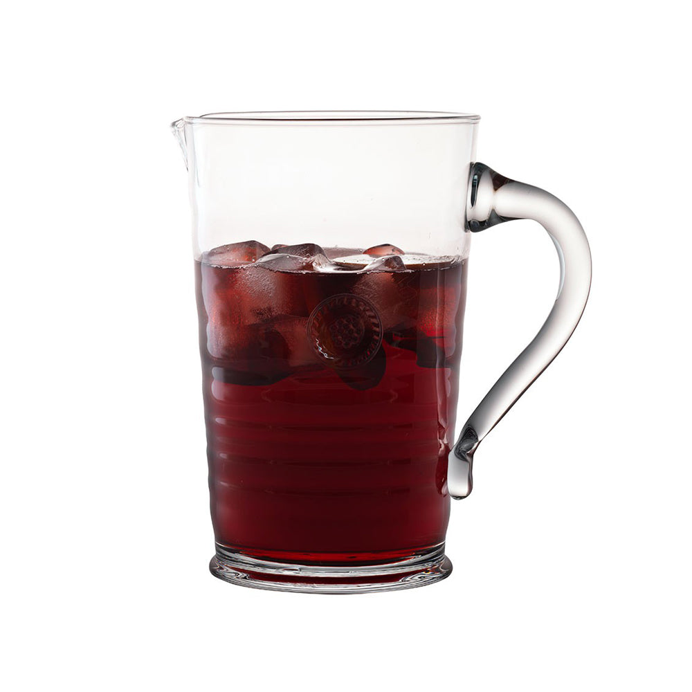 Berry & Thread Glass Pitcher