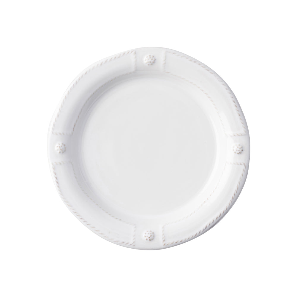 Berry &amp; Thread French Panel Side/Cocktail Plate - Whitewash
