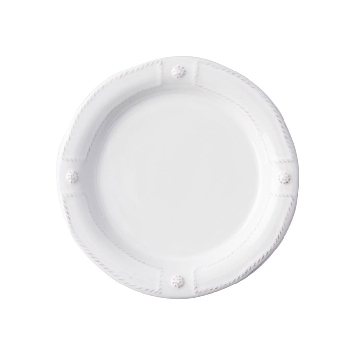 Berry &amp; Thread French Panel Side/Cocktail Plate - Whitewash
