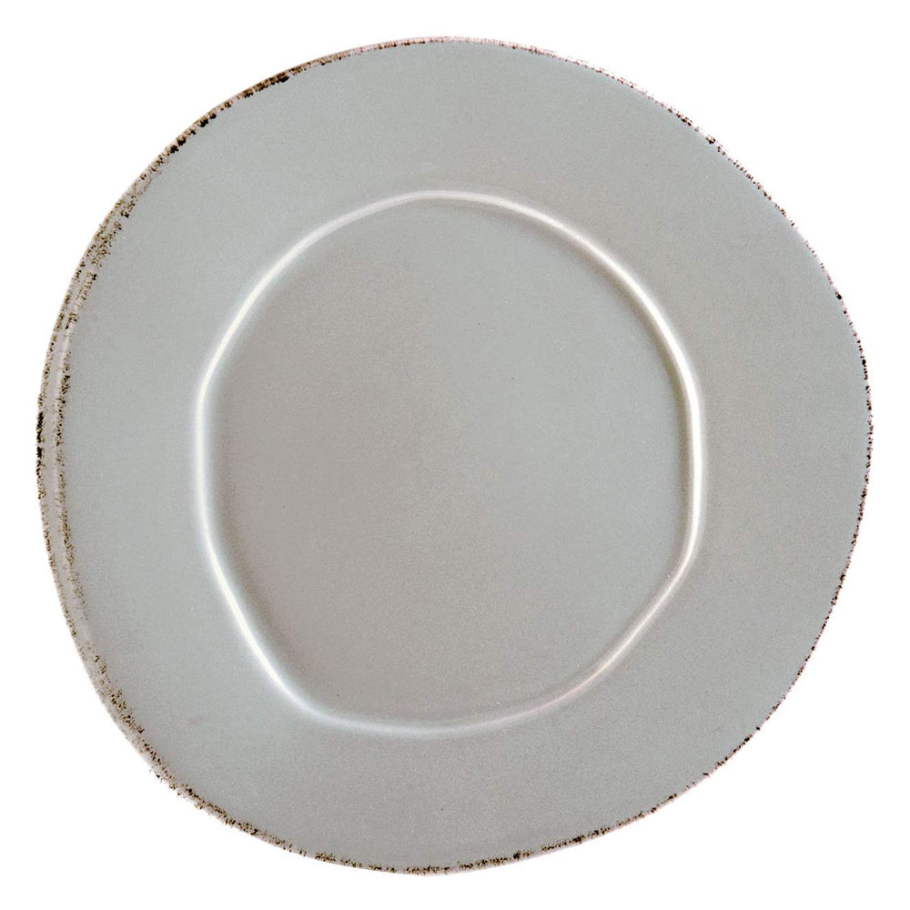 Lastra Grey Dinner Plate