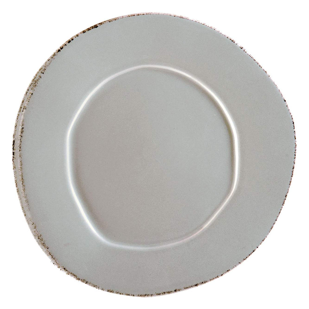 Lastra Grey American Dinner Plate