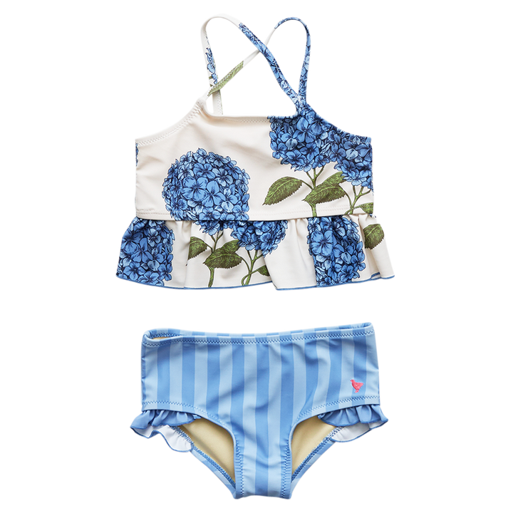 Blue Hydrangeas Joy Tankini