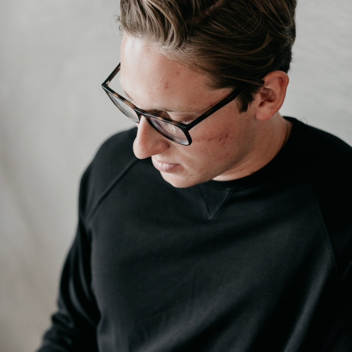 Men's Ultra-Soft Bamboo Pullover Crew