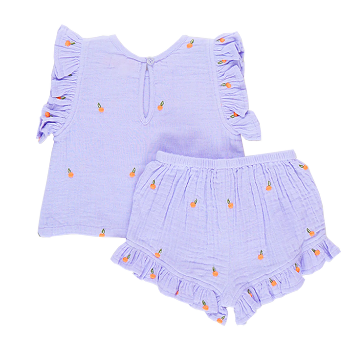 Lavender Oranges Baby & Girls Roey 2-Piece Set