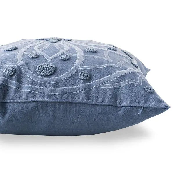 Berry & Thread Chambray 18" Pillow