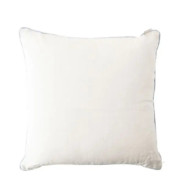Berry & Thread Chambray/White 18" Pillow