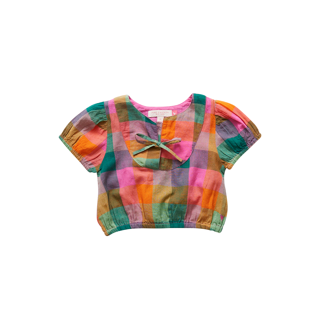 Multi Squares Lori Top
