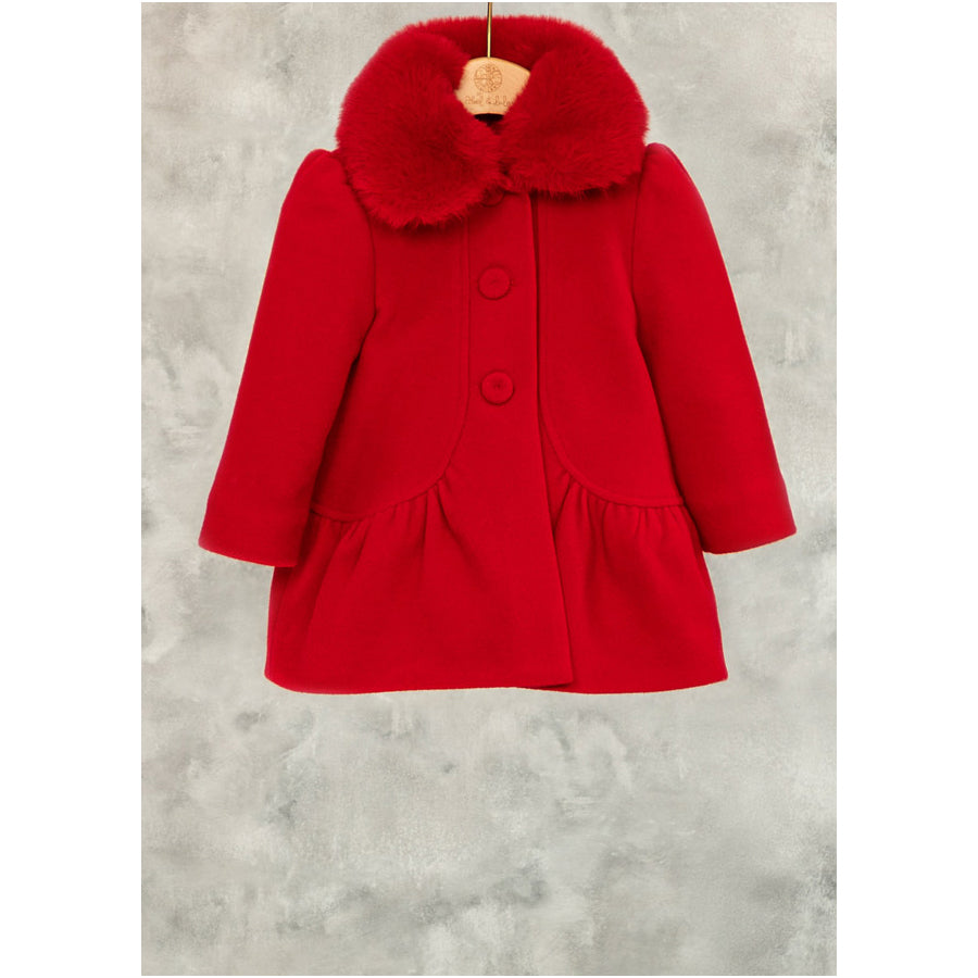 Red Woolen Coat
