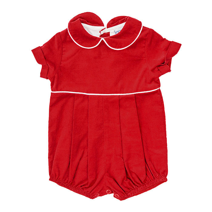 The Classic Red Corduroy Collection Boys Dressy Bubble Short