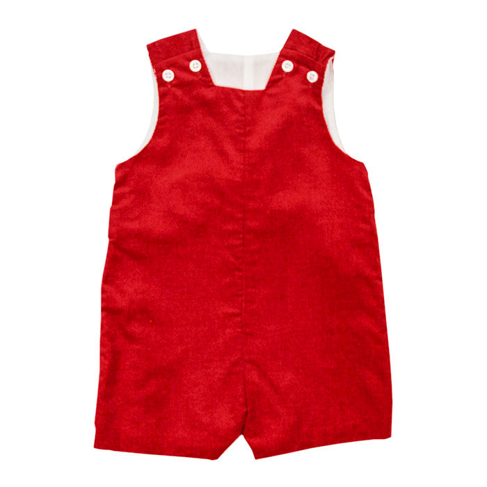 The Classic Red Corduroy Collection Boys John John Short with Tabs
