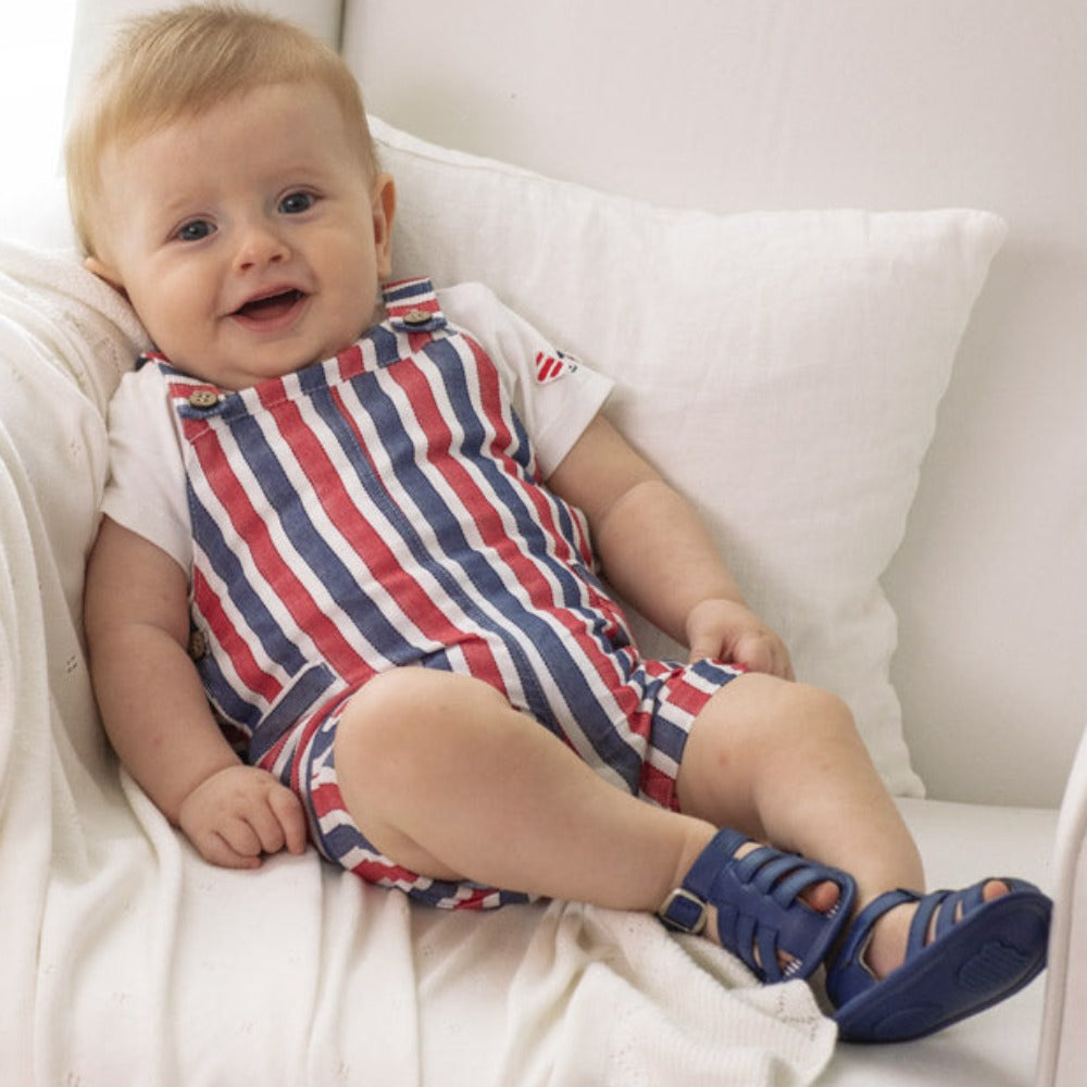Navy Blue Sandals