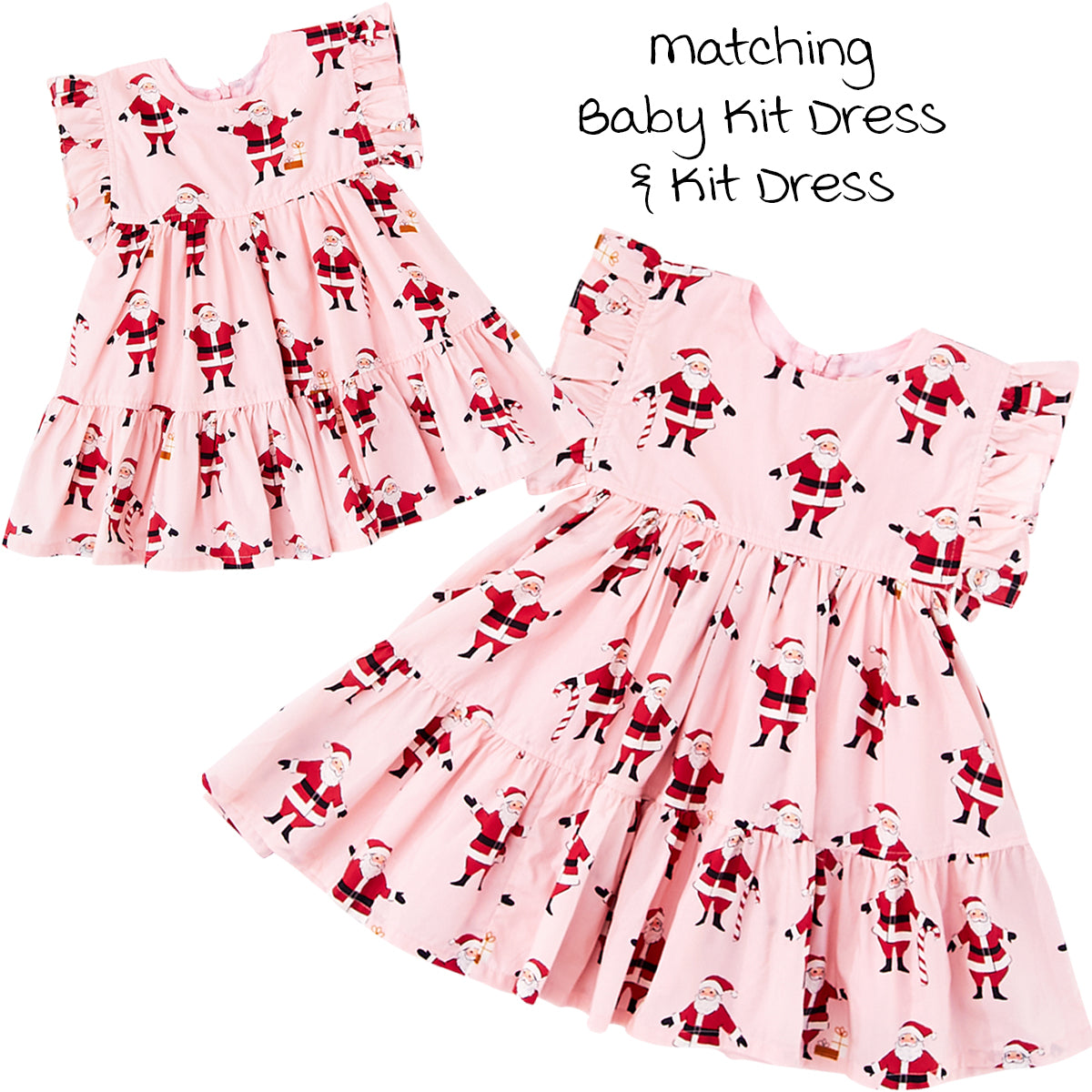 Strawberry Cream Santas Kit Dress