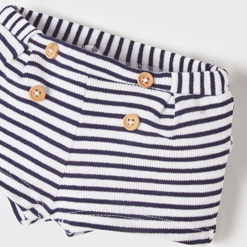Ecofriends Royal Blue Shorts - Set of 2