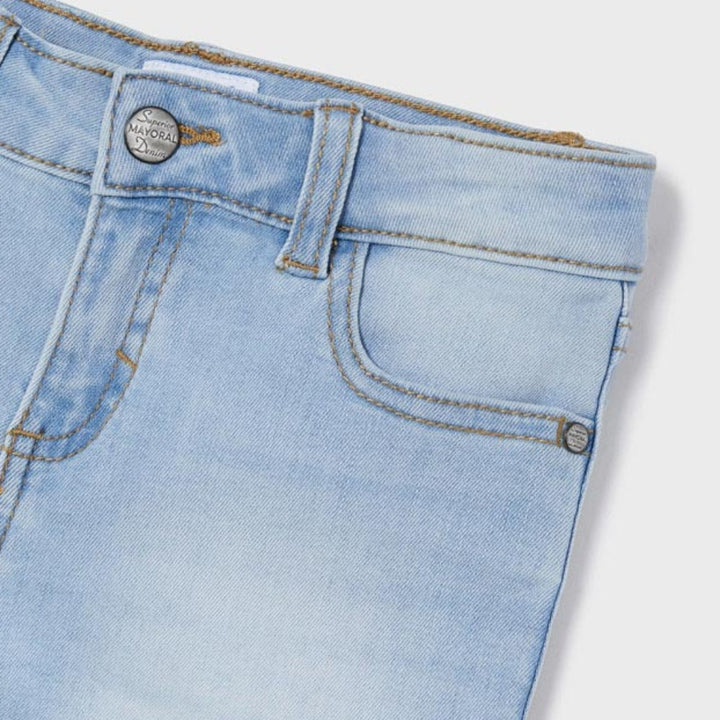 Light Wash Denim Shorts