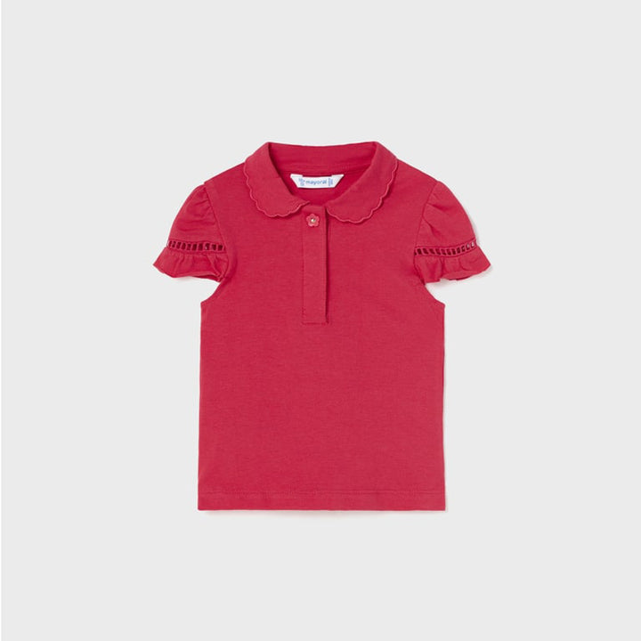 Watermelon Short Sleeve Girls Polo