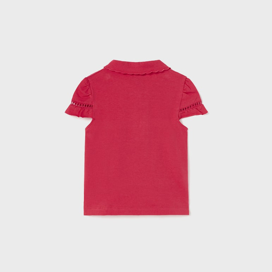 Watermelon Short Sleeve Girls Polo