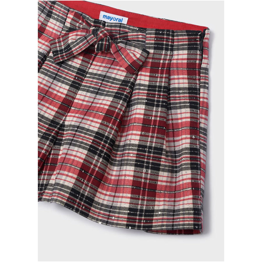 Red Checkered Shorts
