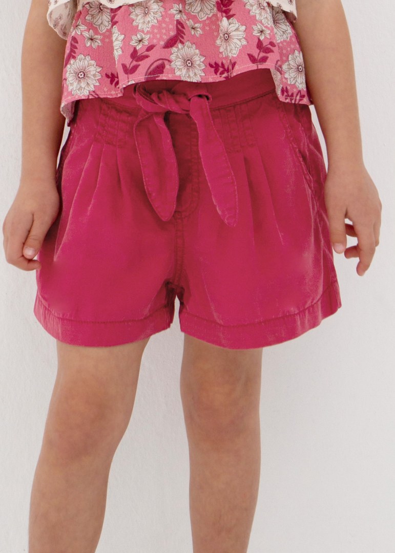 Hibiscus Lyocell Girls Shorts