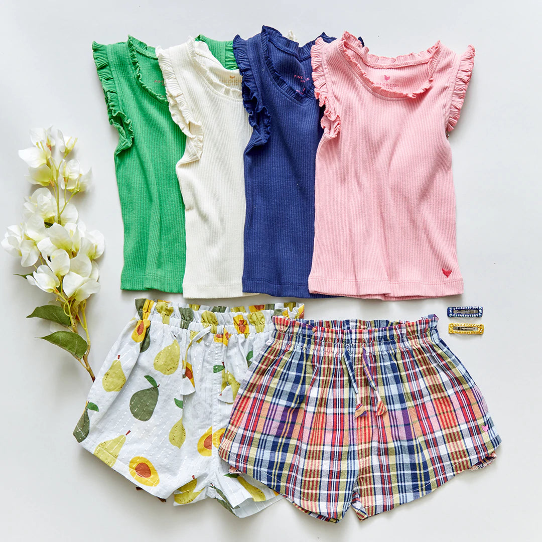 Classic Madras Theodore Short