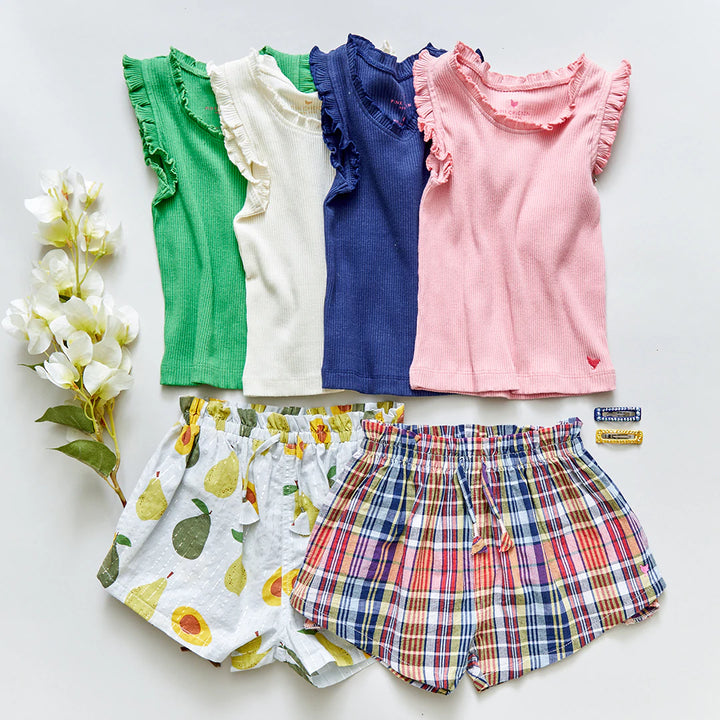 Classic Madras Theodore Short