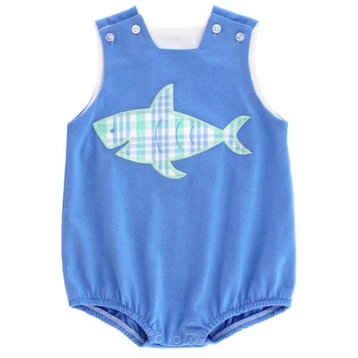 Shark Bait Knit Infant Bubble