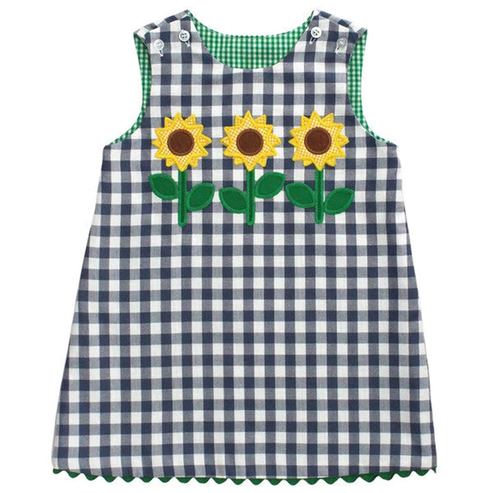 Sunflowers vs Tractor Reversible Jumper